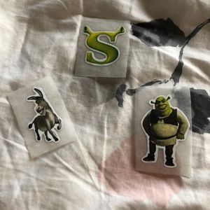 Shrek sticker BUNDLE! 3 pc.